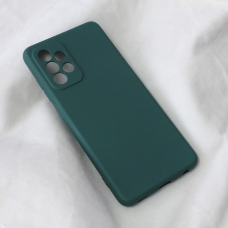 Futrola za Samsung Galaxy A52/4G/5G/A52s leđa Soft velvet - tamno zelena