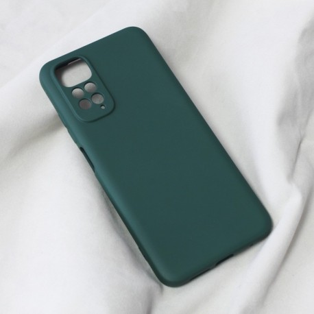 Futrola za Xiaomi Redmi Note 11/11S leđa Soft velvet - tamno zelena