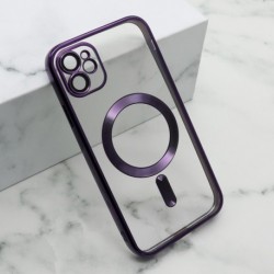 Futrola za iPhone 11 leđa Cam protect MagSafe - ljubičasta
