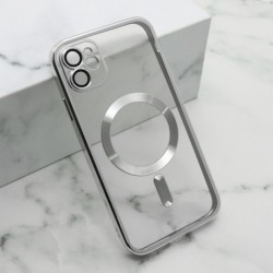 Futrola za iPhone 11 leđa Cam protect MagSafe - srebrna