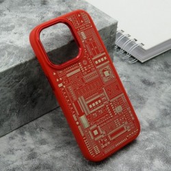 Futrola za iPhone 14 Pro leđa Machinery - crvena