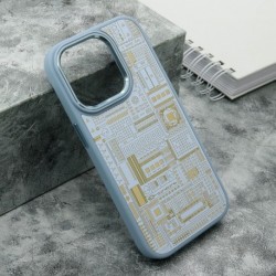 Futrola za iPhone 14 Pro leđa Machinery - plava