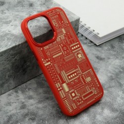 Futrola za iPhone 14 Pro Max leđa Machinery - crvena