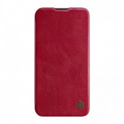 Futrola za Samsung Galaxy S23 leđa Nillkin Qin Leather Pro - crvena