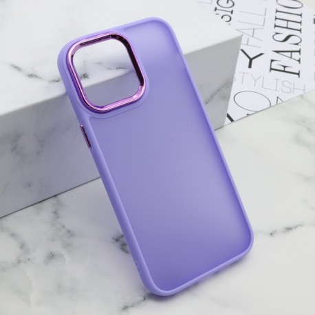 Futrola za iPhone 14 Pro Max leđa Shining camera - ljubičasta