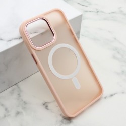 Futrola za iPhone 14 Pro Max leđa Magsafe silky - pink