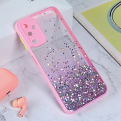 Futrola za Samsung Galaxy A14 4G/5G leđa Frame glitter - roza