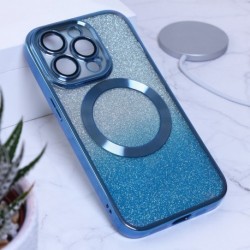 Futrola za iPhone 14 Pro leđa MagSafe shine - plava