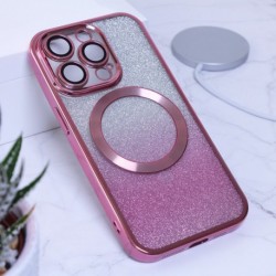 Futrola za iPhone 14 Pro leđa MagSafe shine - roza