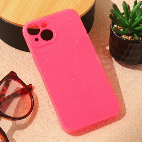 Futrola za iPhone 14 leđa Sparkle dust - pink