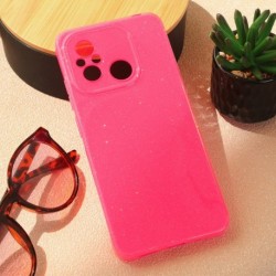 Futrola za Xiaomi Redmi 12C/Poco C55 leđa Sparkle dust - pink