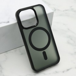 Futrola za iPhone 15 Pro leđa Magsafe silky - crna