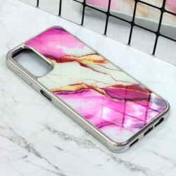Futrola za Samsung Galaxy A14 4G/5G leđa Marble pattern - pink