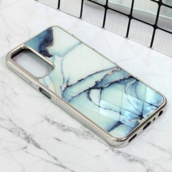 Futrola za Samsung Galaxy A24 4G leđa Marble pattern - plava
