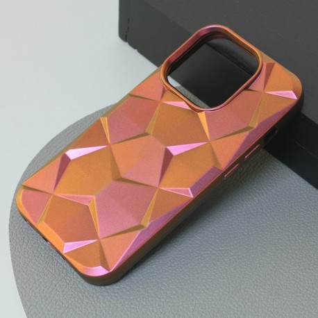 Futrola za iPhone 15 Pro leđa Shiny diamond - roza