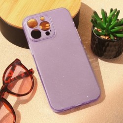 Futrola za iPhone 15 Pro Max leđa Sparkle dust - ljubičasta