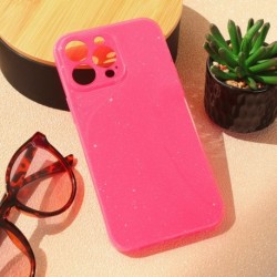 Futrola za iPhone 15 Pro Max leđa Sparkle dust - pink