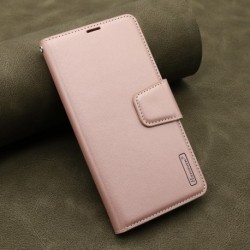 Futrola za iPhone 15 Plus preklop sa magnetom bez prozora Hanman - svetlo roza