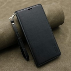 Futrola za iPhone 15 preklop bez magneta bez prozora Hanman - crna