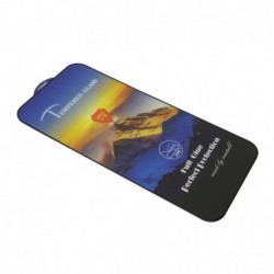 Zaštitno staklo za iPhone 15 Plus (2,5D) - crna