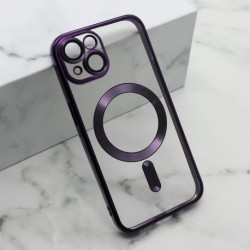 Futrola za iPhone 15 leđa Cam protect MagSafe - ljubičasta