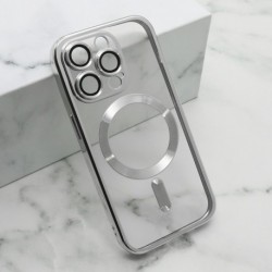 Futrola za iPhone 15 Pro leđa Cam protect MagSafe - srebrna