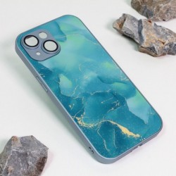 Futrola za iPhone 15 leđa Marble glaze - metalik