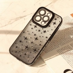 Futrola za iPhone 14 Pro leđa Shiny frame - crna