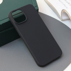 Futrola za iPhone 15 leđa silikon Skin - mat crna