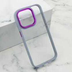 Futrola za iPhone 15 Pro leđa Elegant edge - ljubičasta