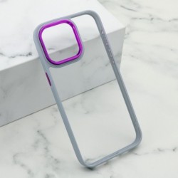 Futrola za iPhone 15 Pro Max leđa Elegant edge - ljubičasta
