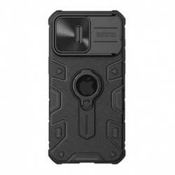 Futrola za iPhone 15 Pro leđa Nillkin Cam shield armor pro - crna