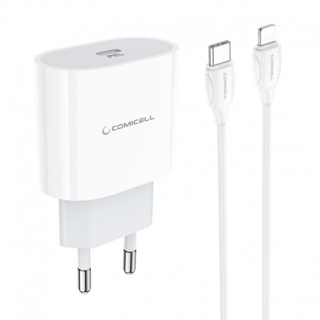 Kućni punjač za Android type C na iPhone lightning CSuperior DC23 brzi/fast (3A | 20W | 1xType C) - bela