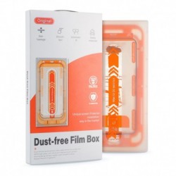 Zaštitno staklo za iPhone 15 Plus (2,5D) pun lepak + kutija za montažu - dust free