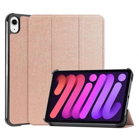 Futrola za iPad mini 6 (2021) preklop bez magneta bez prozora Ultra slim - roza