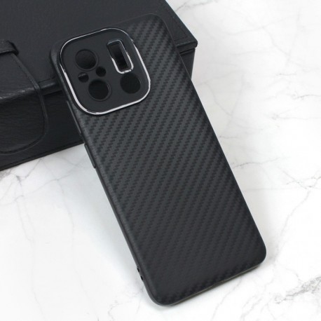 Futrola za Xiaomi Redmi 12C/Poco C55 leđa Carbon stripe - crna