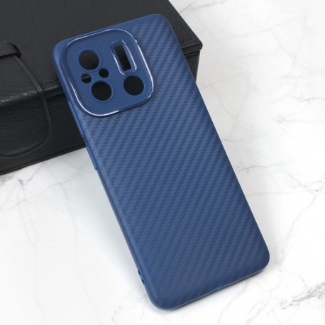 Futrola za Xiaomi Redmi 12C/Poco C55 leđa Carbon stripe - plava