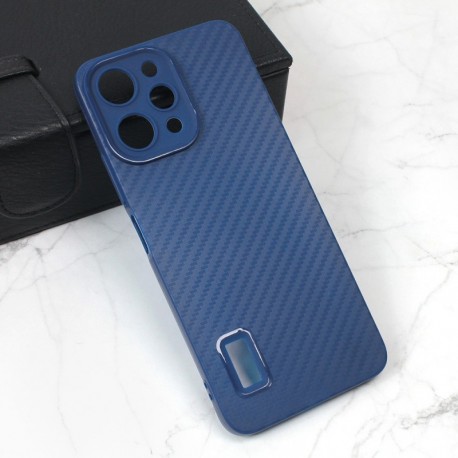 Futrola za Xiaomi Redmi 12/Note 12R leđa Carbon stripe - plava