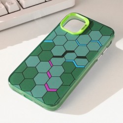 Futrola za iPhone 11 leđa Honeycomb color - zelena