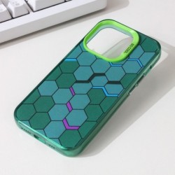 Futrola za iPhone 13 Pro leđa Honeycomb color - zelena