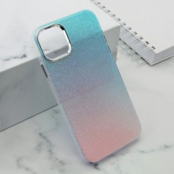 Futrola za iPhone 11 leđa Glaze 2 - tirkiz-roza