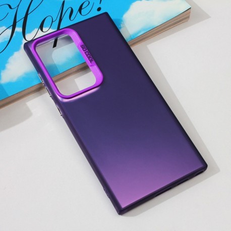 Futrola za Samsung Galaxy S24 Ultra leđa Clear 2 - ljubičasta