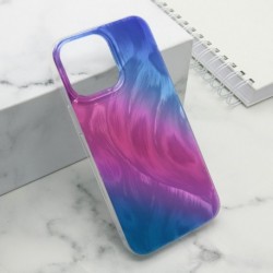 Futrola za iPhone 14 Pro Max leđa Ice glow - plavo-lila