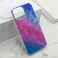 Futrola za iPhone 15 Pro Max leđa Ice glow - plavo-lila