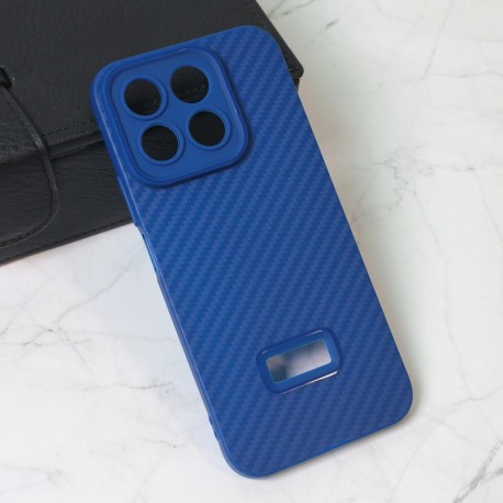 Futrola za Huawei Honor X8b leđa Carbon stripe - plava