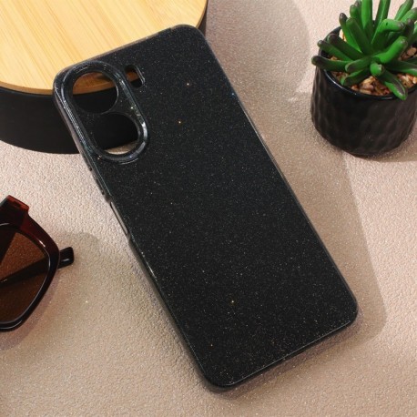 Futrola za Xiaomi Redmi 13C leđa Sparkle dust - crna