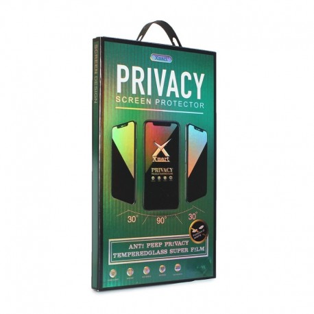 Zaštitno staklo za Samsung Galaxy A25 (2,5D) pun lepak Privacy G - crna