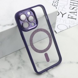 Futrola za iPhone 13 Pro leđa Diamond MagSafe - ljubičasta