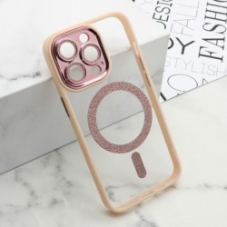 Futrola za iPhone 13 Pro leđa Diamond MagSafe - roza