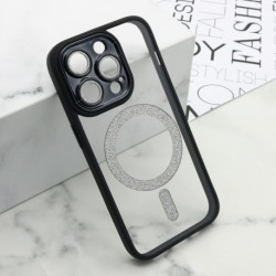Futrola za iPhone 14 Pro leđa Diamond MagSafe - crna